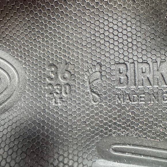 Birkenstock Kalahari Birko-Flor Black Hook & Loop Adjustable Sandals EU36 US L5 - Picture 9 of 9